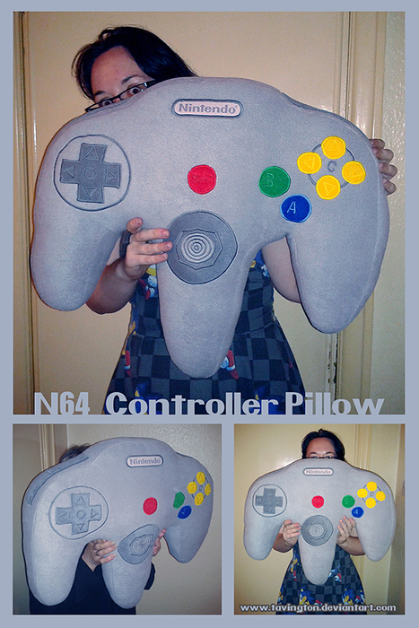 N64 Controller Pillow: Zzzz Trigger | All Geeks | Scoop.it