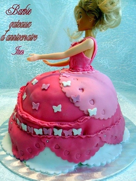 Gâteau d'anniversaire Barbie Princesse !! - La Compagnie des Boubous