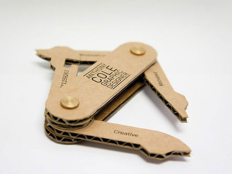 26 Creative Business Cards That Aren't Even Cards | The Creative Commons | Scoop.it