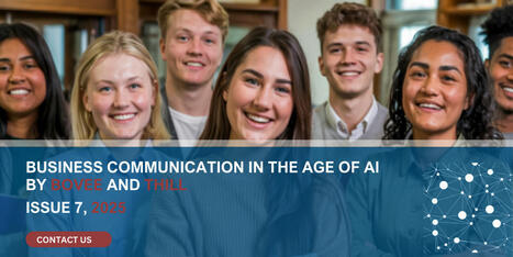 Business Communication in the Age of AI - Issue 7 | Teaching a Modern Business Communication Course | Scoop.it