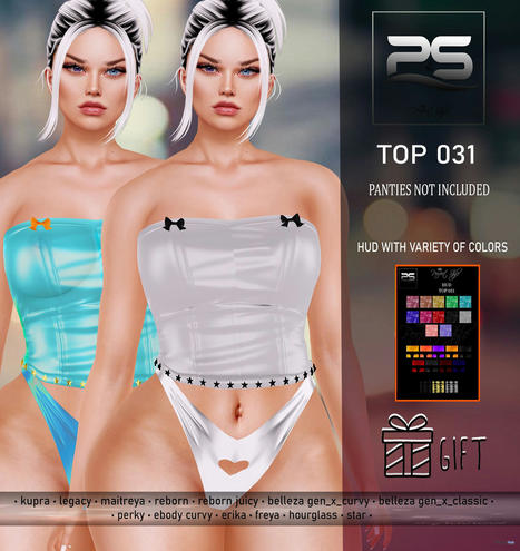 Top 031 Fatpack February 2023 Group Gift by Perfect Style | Teleport Hub - Second Life Freebies | Second Life Freebies | Scoop.it