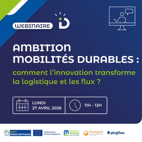 Mobilit&eacute;s durables : dans les Hauts-de-France, l&rsquo;innovation redessine d&eacute;j&agrave; les flux | rev3 - la 3&egrave;me r&eacute;volution industrielle en Hauts-de-France | Scoop.it