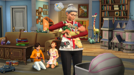 Nounou à la rescousse ! Disponible dès maintenant dans Les Sims 4 << Site officiel | Les Sims | Scoop.it