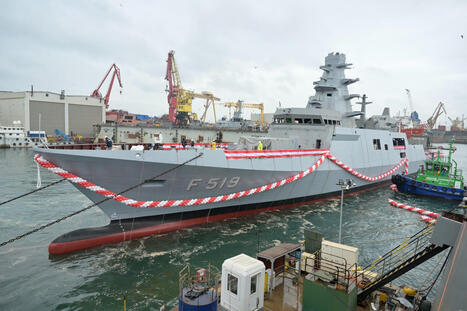 Anadolu Shipyard launches 5th I-class frigate in Istanbul | DEFENSE NEWS | Scoop.it