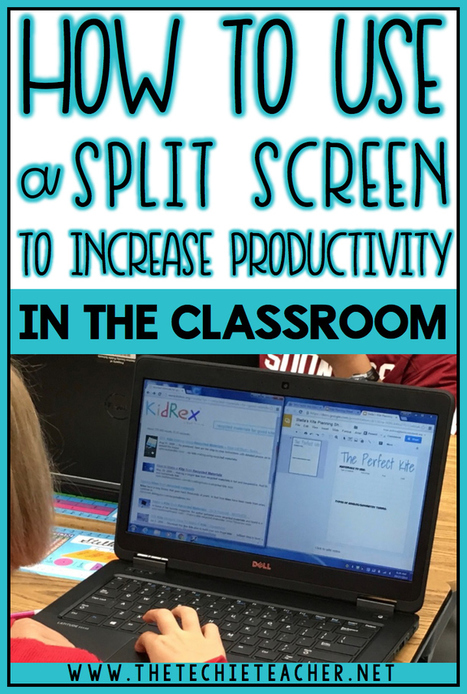How to Use a Split Screen to Increase Productivity in the Classroom | iPads, MakerEd and More  in Education | Scoop.it