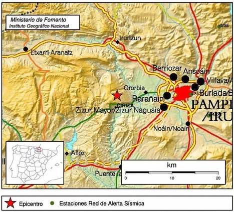 Temblor de 3,7º y 15 réplicas menores en la Cuenca de Pamplona | Ordenación del Territorio | Scoop.it