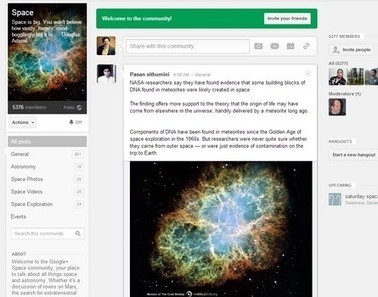 Google Plus rolls out Communities feature | FRESH | Scoop.it