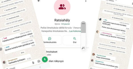 Pikkukyl&auml;n asukkaista merkitt&auml;v&auml; osa kuuluu Whatsapp-ryhm&auml;&auml;n, jossa varoitetaan ratsioista &ndash; t&auml;m&auml; voi olla rikos | Kotimaa | Yle | Lehti | Scoop.it