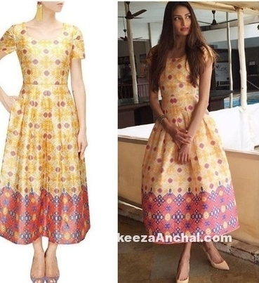 Sunil Shetty's daughter Athiya Shetty in Payal Pratap's Long Dress | Indian Fashion Updates | Scoop.it