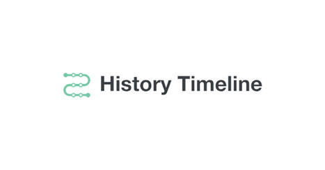 A Tool for Making Personalized Historical Timelines | Help and Support everybody around the world | Scoop.it