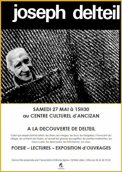 A la découverte de Joseph Delteil le 27 mai à Ancizan | Vallées d'Aure & Louron - Pyrénées | Scoop.it