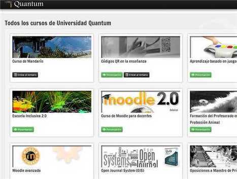 Universidad Quantum - Cursos online gratuitos en español | Entornos Personales de Aprendizaje | Scoop.it