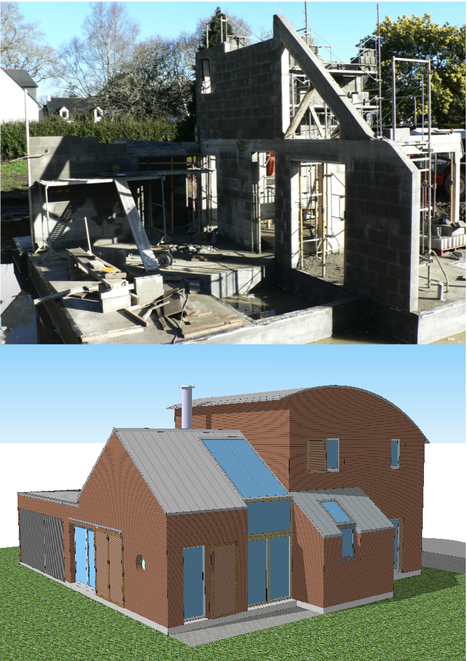 " Carnet de chantier N°05-05 / Construction d'une maison RT 2012 à Riec sur Bélon, Finistère "- a.typique Auray | Architecture, maisons bois & bioclimatiques | Scoop.it