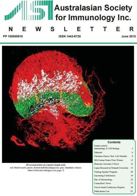 The ASI-Visiting Speaker Program (VSP) | Australasian Society for Immunology | | Mucosal Immunity | Scoop.it