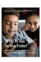 Who Is the "You" in YouTube?: Missed Opportunities in Race and Representation in Children's YouTube Videos | Imagine Online International Education | Scoop.it