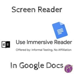 Using Microsoft Immersive Reader with Google Docs via @AliceKeeler | iGeneration - 21st Century Education (Pedagogy & Digital Innovation) | Scoop.it