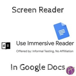 Using Microsoft Immersive Reader with Google Docs via @AliceKeeler | iGeneration - Humane Use of Technology in an AI world (Pedagogy & Digital Innovation) | Scoop.it