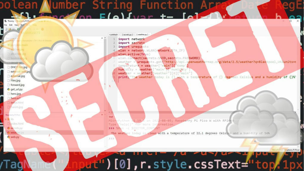 How To Hide Passwords in Your Code With Raspber...