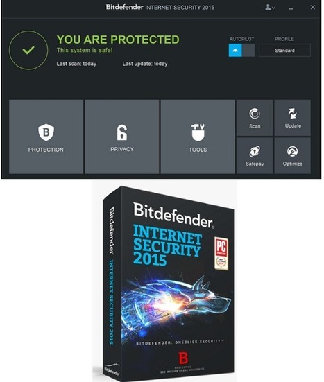 Logiciel professionnel gratuit Bitdefender Internet Security 2015 Licence gratuite giveaway Valeur 79.95$ - Actualités du Gratuit | Logiciel Gratuit Licence Gratuite | Scoop.it