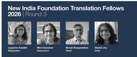 New India Foundation&rsquo;s translation fellowships | Metaglossia: The Translation World | Scoop.it