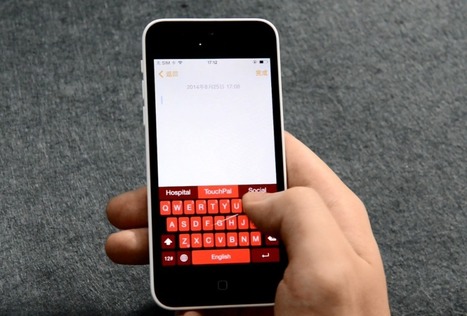 TouchPal Raises Significant New Round As It Launches Its Third Party Keyboard For iOS | Touch Me | Scoop.it