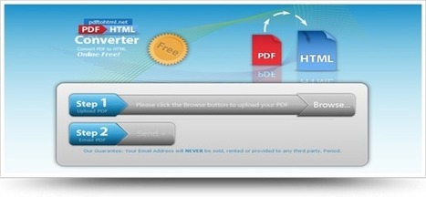 Convertir un fichier PDF en HTML en ligne | Time to Learn | Scoop.it