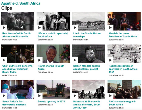 Apartheid, South Africa, Witness - Clips - BBC Two | IB: Rights and Protest, Apartheid | Scoop.it