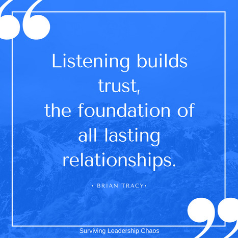 #HR #Leadership The Importance Of Listening  | #HR #RRHH Making love and making personal #branding #leadership | Scoop.it