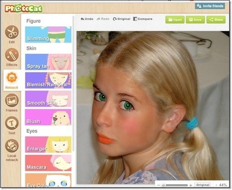 3 sites pour se maquiller virtuellement en ligne et plus. | Retouches et effets photos en ligne | Scoop.it