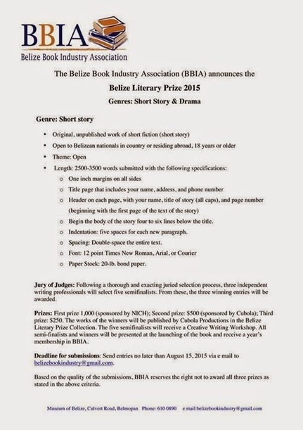 BBIA Literary Prize 2015 | Cayo Scoop!  The Ecology of Cayo Culture | Scoop.it