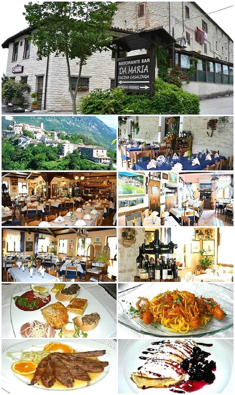 Best Le Marche Restaurants: Ristorante Da Maria, Genga | La Cucina Italiana - De Italiaanse Keuken - The Italian Kitchen | Scoop.it