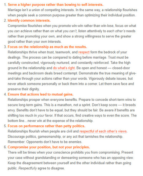 Compromise: Redefining Winning | #WinWin #Character #Ethics #Moral #Adapting | 21st Century Learning and Teaching | Scoop.it