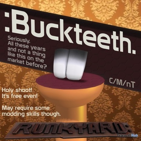 Buckteeth by Runkyard | Teleport Hub - Second Life Freebies | Teleport Hub | Scoop.it