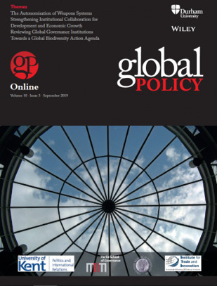 Vol 10, Issue 3, September 2019 | Global Policy Journal | Global Policy, Corruption, Economic Crimes, Fronting, Whistleblowers | Scoop.it
