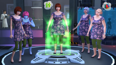 Les Sims 4 - L'amour dans un laboratoire scientifique << Site officiel | Les Sims | Scoop.it