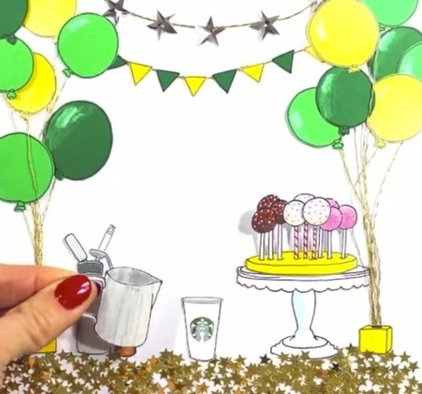 Starbucks' stop-motion clip on Instagram strikes a creative chord | consumer psychology | Scoop.it