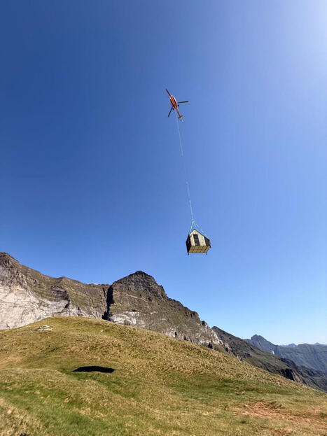 Abri mobile install&eacute; par la SARL ATTM sur le site de Barroude | Vall&eacute;es d'Aure & Louron - Pyr&eacute;n&eacute;es | Scoop.it