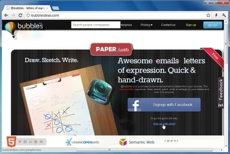 Bubbles: Create And Share Your Thoughts By Creating Quick Presentations | Digital Presentations in Education | Scoop.it
