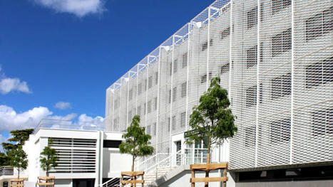 Réhabilitation d’un FJT en bibliothèque signée Lionel et laurent Vié | Architecture - Construction | Scoop.it