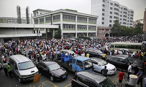Strike spreads at Chinese supplier to Adidas and Nike | SSSC Politics  China | Scoop.it