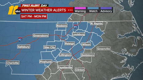 State of emergency NC | Major winter storm with snow, ice wintry mix could hit North Carolina; price gouging law activated - abc11.com | Operation Deimos | Scoop.it