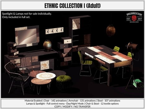 Ethnic Collection I | 亗 Second Life Home & Decor 亗 | Scoop.it