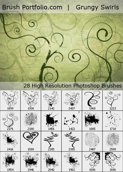 Download Free High Quality Photoshop Brushes (25 Sets) | Brushes | Drawing References and Resources | Scoop.it