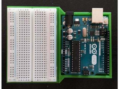 Soporte Arduino Protoboard by miguetecnologia - Thingiverse | tecno4 | Scoop.it