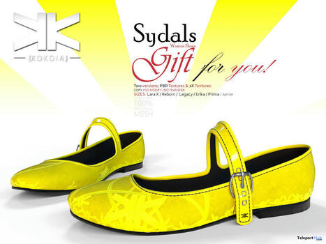 Sydals June 2025 Group Gift by kokoia | Teleport Hub - Second Life Freebies | Teleport Hub | Scoop.it