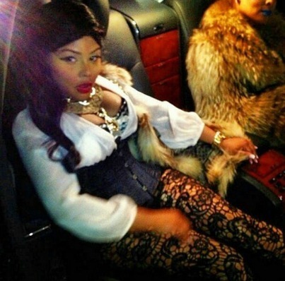ON THE SET: Lil' Kim's "Jay-Z" VIDEO SHOOT | The Young, Black, and Fabulous | GetAtMe | Scoop.it