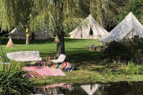 L’hôtellerie nomade pose ses tentes à Saint-Germain-Laval | Les evolutions de l'offre touristique | Scoop.it