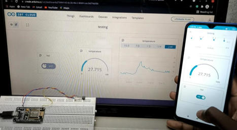 Temperature Monitor using Arduino IoT Cloud | Nodemcu | tecno4 | Scoop.it
