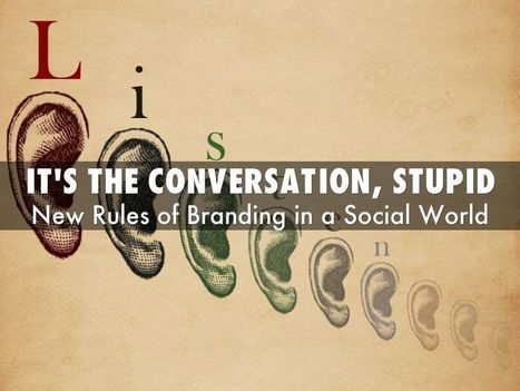 Social Media: It's The conversation, Stupid - via @HaikuDeck | Social Marketing Revolution | Scoop.it