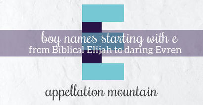 Boy Names Starting with E: Eli, Ezekiel, Evren | Name News | Scoop.it